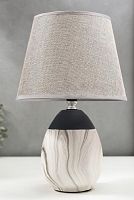 Светильник настольный Камень 220В Е14 40Вт Серый картинка 